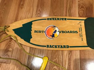 Vintage Burton Backyard Snowboard A - 226 11