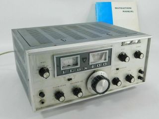 Yaesu Fldx - 400 Vintage Tube Radio Transmitter Or Restoration Sn 807781