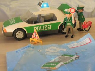Playmobil 3903 Vintage Police (polizei) Car