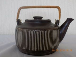 Danish Mid 20th Century Studio Pottery Teapot C1950 - 60