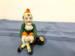 Mz Dresden Irish Leprechaun Porcelain Figurine