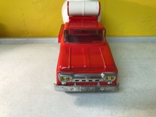 Vintage Tonka 1960 Cement Truck Red and White. 3