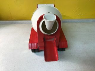 Vintage Tonka 1960 Cement Truck Red and White. 4