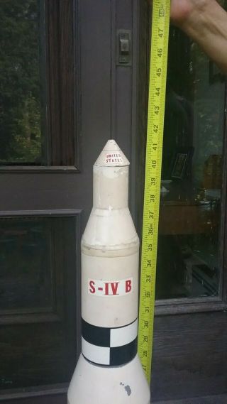 Apollo 11 Saturn V Model w/Box Rare NASA George C Marshall Space Flight Center 2