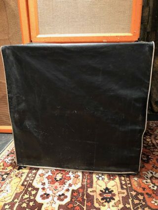 Vintage 1971 Marshall Basketweave 4x12 Guitar Cabinet w/ Celestion T1281 & Cover 8