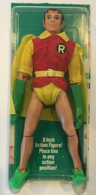 Mego Rare Yellow Costume Robin (removable Mask)