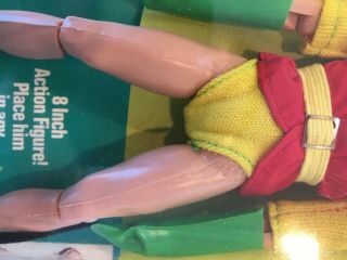 MEGO RARE YELLOW COSTUME ROBIN (REMOVABLE MASK) 6