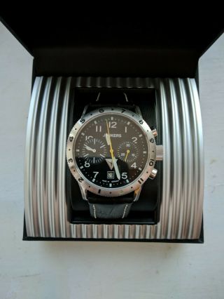 Vintage Collector Limited Edition Junkers Ju - 52 6500/1420 Mechanical Chronograph