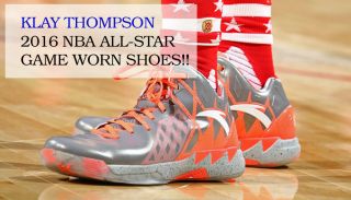 Klay Thompson All - Star Game Worn Anta Kt1 1 Of 1 Nba Gsw Pe Steph Curry Rare