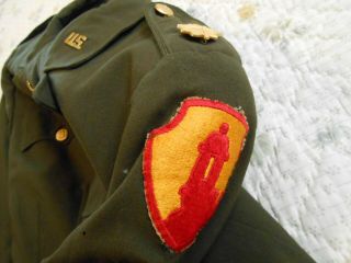 WWII US Army Women ' s Major Officer Nurse Uniform Jacket 5