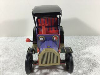 Vintage Trade Mark Modern Toys Lever Action Tin Friction Car Made in Japan KO 3