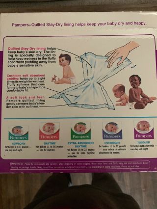 Vintage Pampers Diapers 1970’s 2