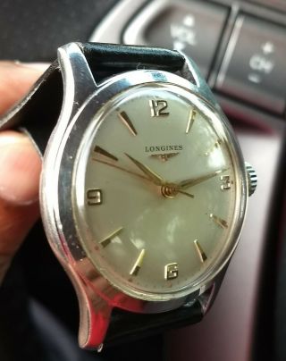 Vintage Longines Wristwatch.  12.  68N.  Ref.  6264,  35mm Case. 12