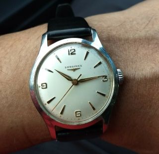 Vintage Longines Wristwatch.  12.  68N.  Ref.  6264,  35mm Case. 3