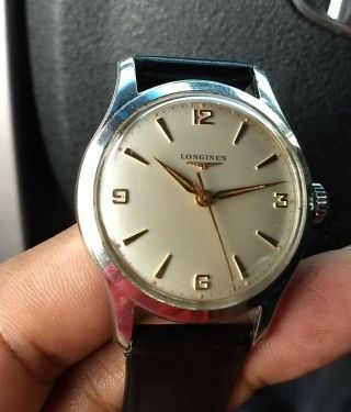 Vintage Longines Wristwatch.  12.  68N.  Ref.  6264,  35mm Case. 4