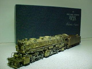 United Models Brass Ho Locomotive 2 - 6 - 6 - 2 Mallet Chesapeake & Ohio Vintage
