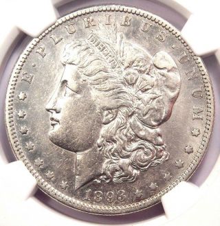 1893 - S Morgan Silver Dollar $1 - Ngc Xf Details (ef) - Rare Coin - Looks Au