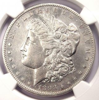 1893 - S Morgan Silver Dollar $1 - NGC XF Details (EF) - Rare Coin - Looks AU 5