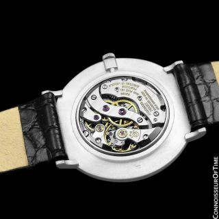 1960 ' s AUDEMARS PIGUET Vintage Mens 34mm 18K White Gold Watch - - 10
