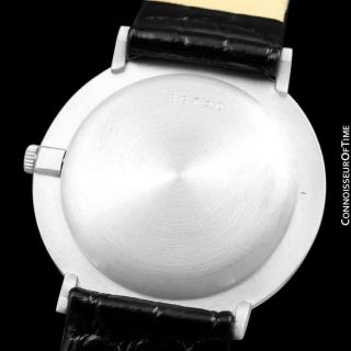 1960 ' s AUDEMARS PIGUET Vintage Mens 34mm 18K White Gold Watch - - 7