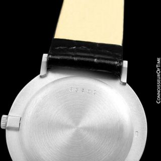 1960 ' s AUDEMARS PIGUET Vintage Mens 34mm 18K White Gold Watch - - 8