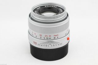 - Leica Macro - ELmar - M 90mm f4 1:4/90 Silver Chrome M6 M9 - P M8 M9 MP RARE 2