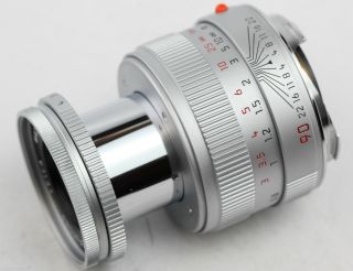 - Leica Macro - ELmar - M 90mm f4 1:4/90 Silver Chrome M6 M9 - P M8 M9 MP RARE 7