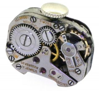 Croton antique Platinum 1.  04CT VS1/G diamond ladies mechanical watch 3
