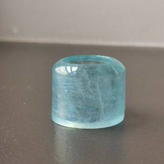 Chinese Antique Blue Gemstone Ring