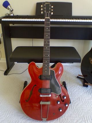 Vintage 1960 Gibson Es 330 Tdc Hollowbody Electric Guitar