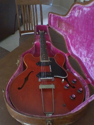 Vintage 1960 Gibson ES 330 TDC Hollowbody Electric Guitar 5