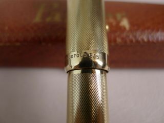 Rare Parker Senior Duofold 14K Solid Gold Fountain Pen 3