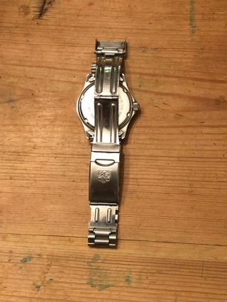Tag Heuer 2000 Professional 972.  013 Watch Men ' s Gray Silver Stainless Steel 5