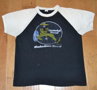 Vintage 1978 Grateful Dead Shakedown Street Deadhead T Shirt - G Shelton 11