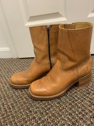 Frye Vintage Campus Boots Womens