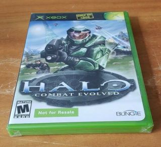 Halo: Combat Evolved (xbox) Microsoft Employee Not For Resale Version Very Rare