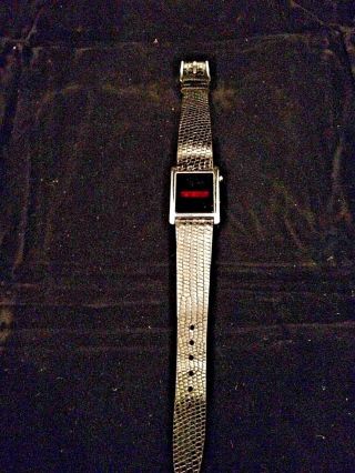 Tiffany & Co Fairchild Led Watch Rare 1970 