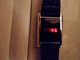 Tiffany & Co Fairchild LED watch RARE 1970 ' s watch fully fine 6