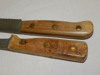 Set Of 2 Chicago Cutlery Knives 62S Boning Knife & BT7 Serrated Bread Knife 8