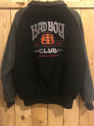 Vintage 90’s Bad Boy Jacket Made By Life’s A Beach Surfer Gear