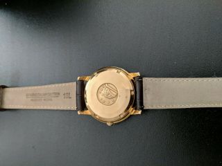 Vintage Omega Constellation 18K Gold Men ' s Watch 11