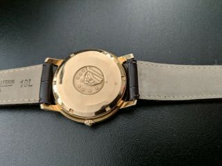 Vintage Omega Constellation 18K Gold Men ' s Watch 9