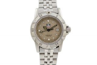 Vintage Tag Heuer 1500 Series Wd1411 - Po Quartz Ladies Watch 1767