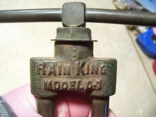Antique Primitive House Garden Rain King Model D - 1 Lawn Sprinkler 4