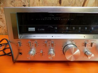 Vintage Sansui G - 6700 Pure Power DC Stereo Receiver home stereo g 6700 wood 2