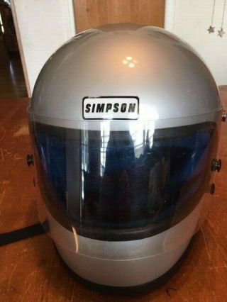 Vintage Simpson Helmet 1975
