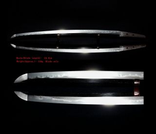 WAKIZASHI Antique Japanese Sword 54.  8cm Signed 統行 Muneyuki,  WWII ARMY - GUNTO 8
