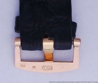 Patek Philippe Retro Deco Asymmetrical 18k Rose Gold Vintage Wrist Watch 8