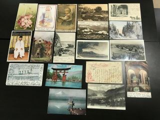 18 Rare Postcards To & From Romanov Lady In Waiting Cecil Nona Kerr 1875 - 1960