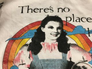 Vintage The Wizard Of Oz Sweatshirt Shirt Ruby Slippers Movie Memorabilia Promo 2